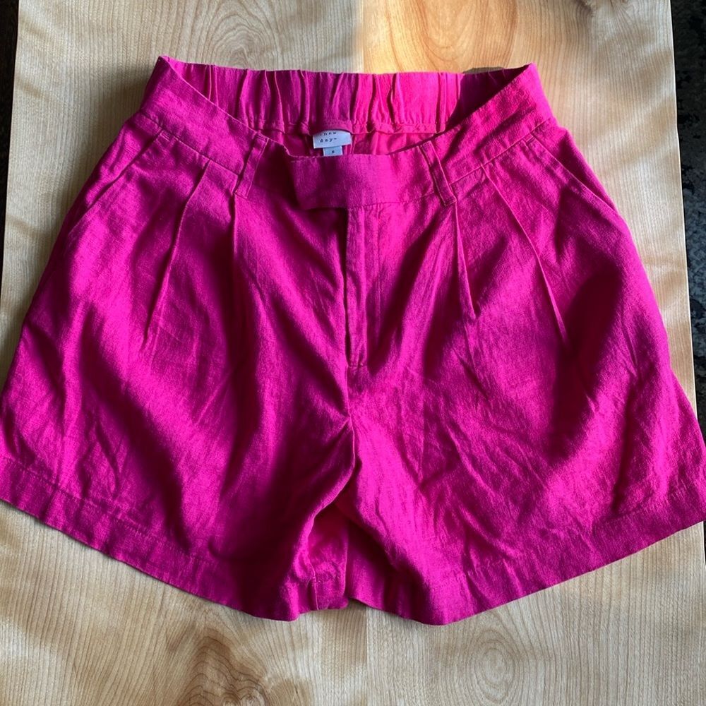 Bright Pink Women’s High Waisted Shorts